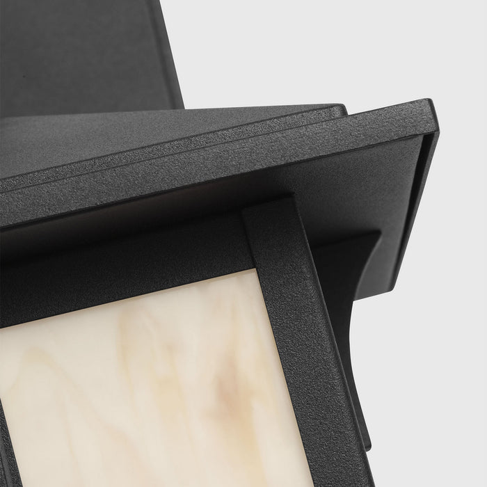 Generation Lighting 8652701CG-12 One Light Outdoor Wall Lantern, Black