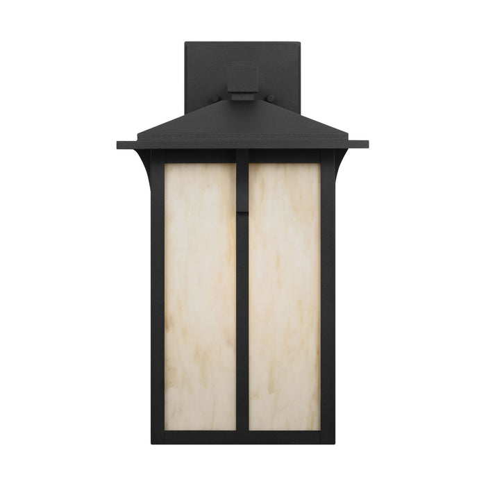 Generation Lighting 8752701CG-12 One Light Outdoor Wall Lantern, Black