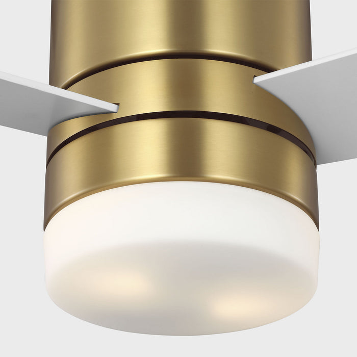 Generation Lighting 3ERHR32BBSD 32" Ceiling Fan, Burnished Brass