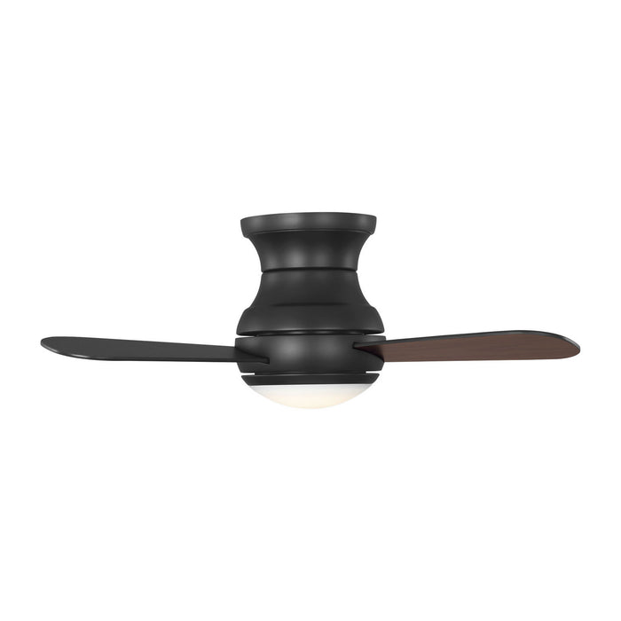 Generation Lighting 3OBSHR32MBKD 32" Ceiling Fan, Midnight Black