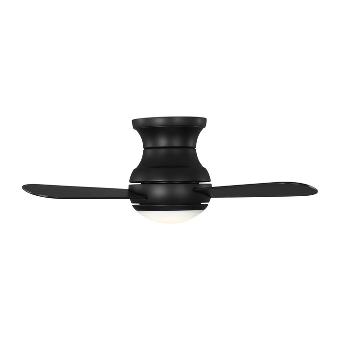 Generation Lighting 3OBSHR32MBKD 32" Ceiling Fan, Midnight Black