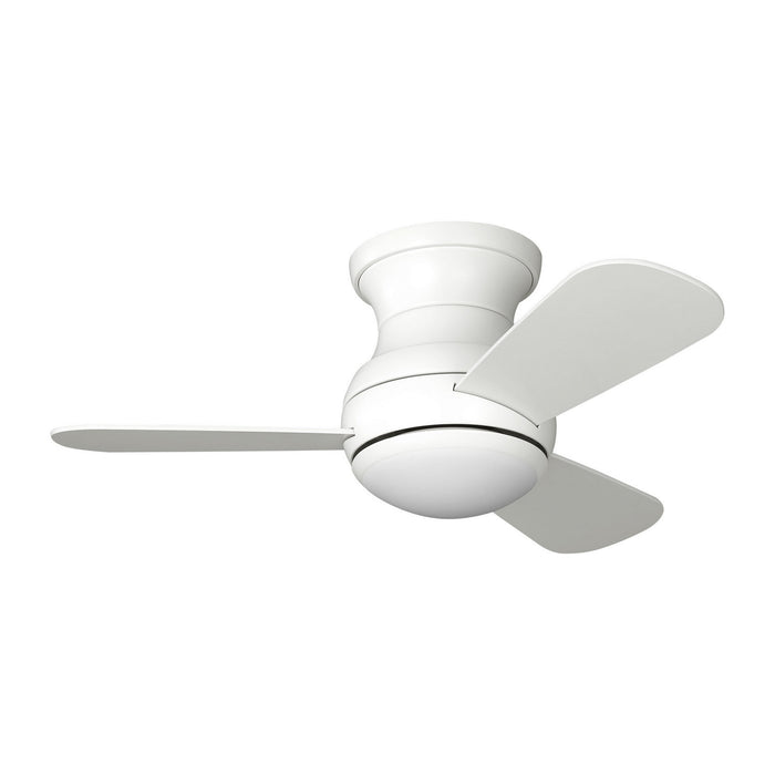 Generation Lighting 3OBSHR32RZWD 32" Ceiling Fan, Matte White