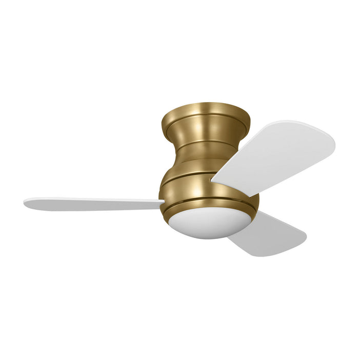 Generation Lighting 3OBSHR32SBD 32" Ceiling Fan, Satin Brass