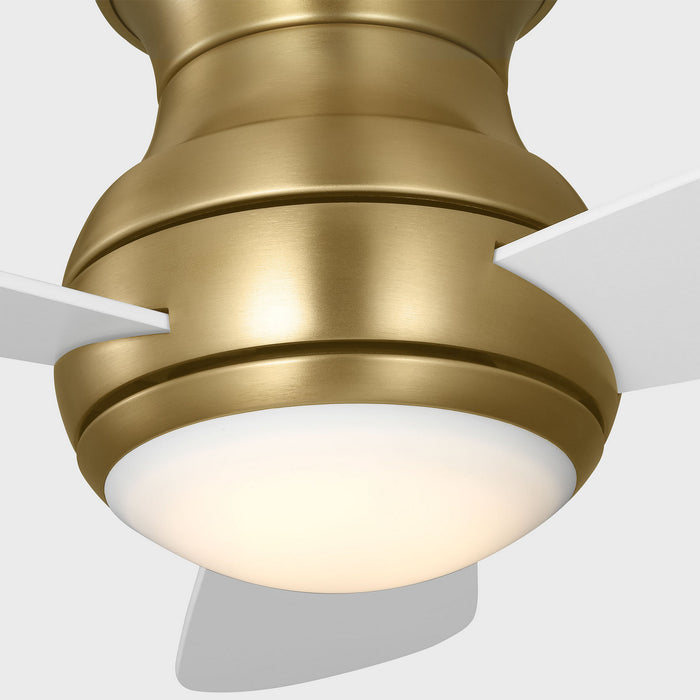 Generation Lighting 3OBSHR32SBD 32" Ceiling Fan, Satin Brass