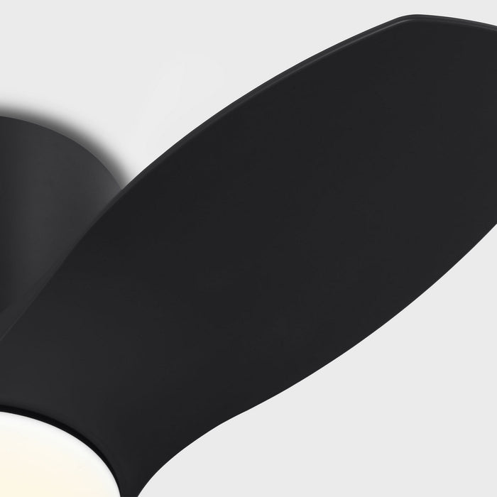 Generation Lighting 3TTHR32MBKD 32" Ceiling Fan, Midnight Black