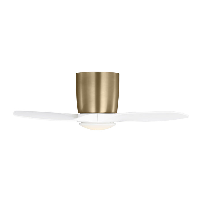 Generation Lighting 3TTHR32SBD 32" Ceiling Fan, Satin Brass
