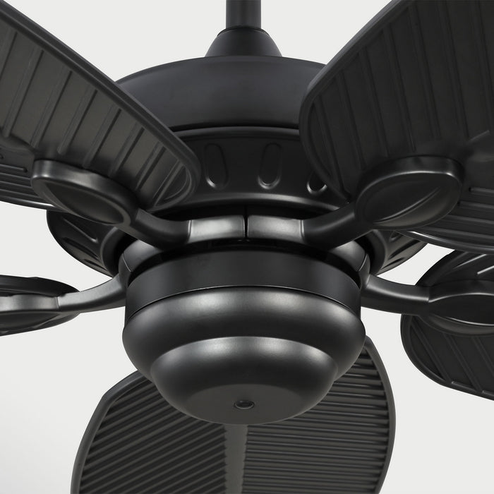 Generation Lighting 5CUR60BK 60" Ceiling Fan, Matte Black