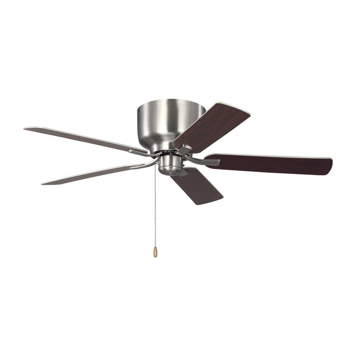 Generation Lighting 5LDH52BS 52" Ceiling Fan, Brushed Steel