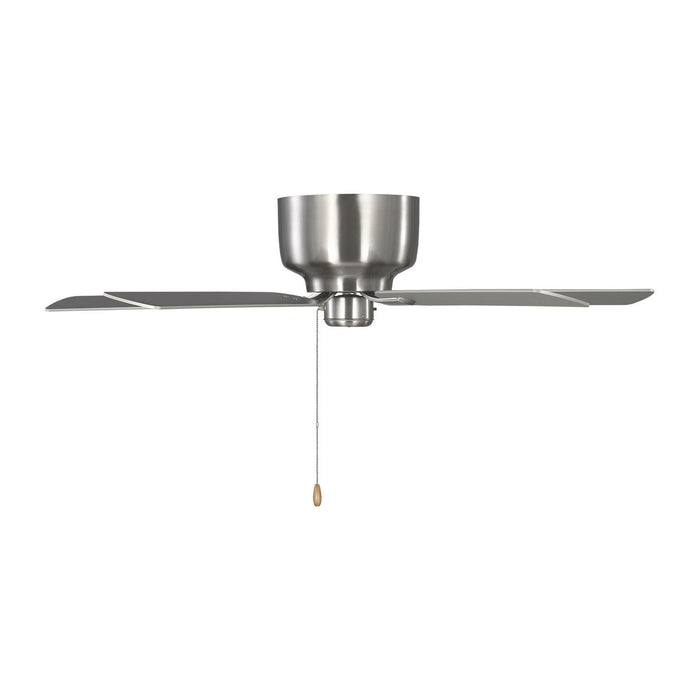 Generation Lighting 5LDH52BS 52" Ceiling Fan, Brushed Steel