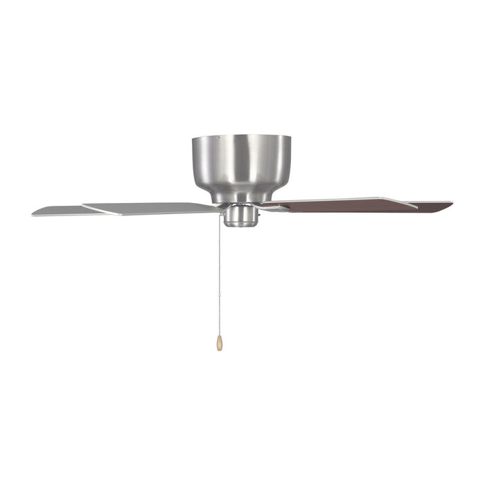 Generation Lighting 5LDH52BS 52" Ceiling Fan, Brushed Steel