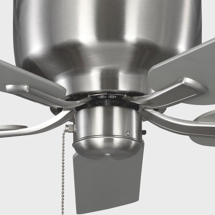 Generation Lighting 5LDH52BS 52" Ceiling Fan, Brushed Steel