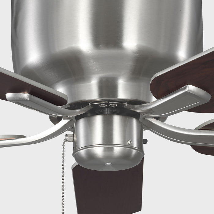 Generation Lighting 5LDH52BS 52" Ceiling Fan, Brushed Steel