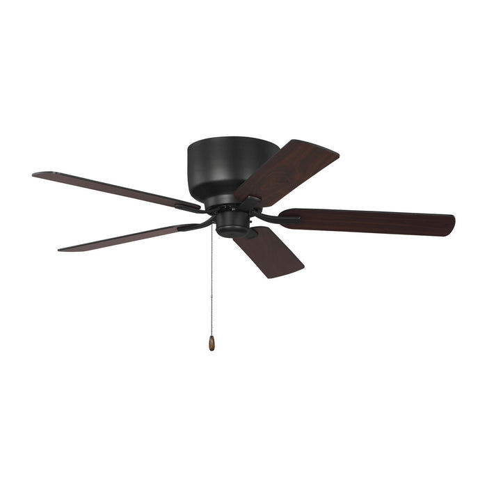 Generation Lighting 5LDH52MBK 52" Ceiling Fan, Midnight Black