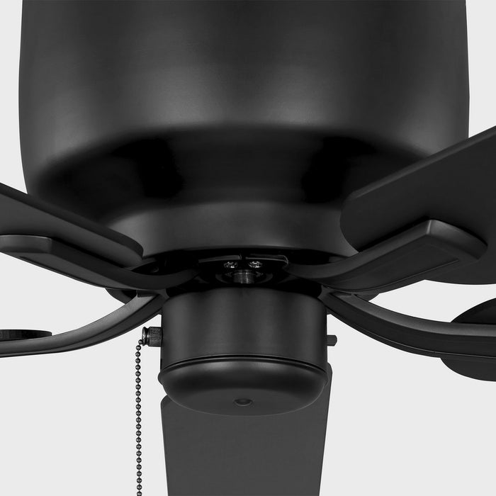 Generation Lighting 5LDH52MBK 52" Ceiling Fan, Midnight Black