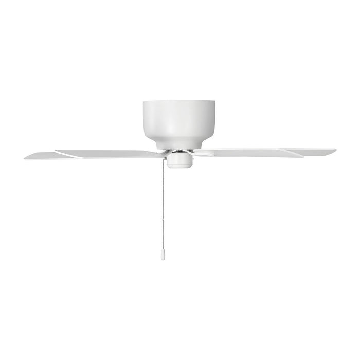 Generation Lighting 5LDH52RZW 52" Ceiling Fan, Matte White