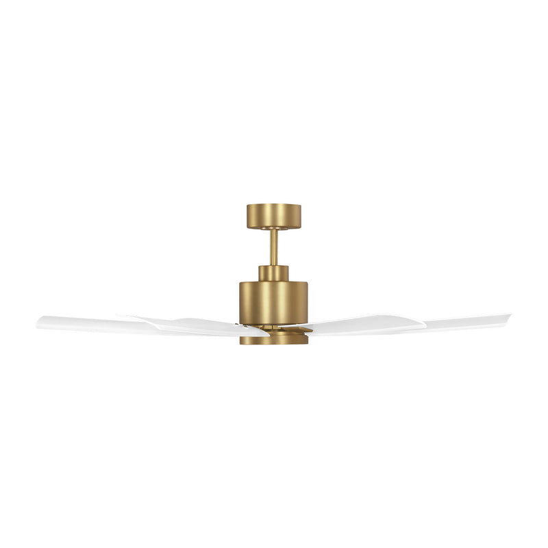 Generation Lighting 6FLSM52BBSD 52" Ceiling Fan, Burnished Brass