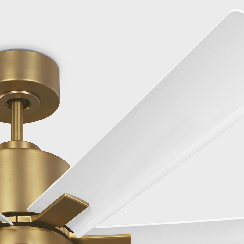 Generation Lighting 6FLSM52BBSD 52" Ceiling Fan, Burnished Brass