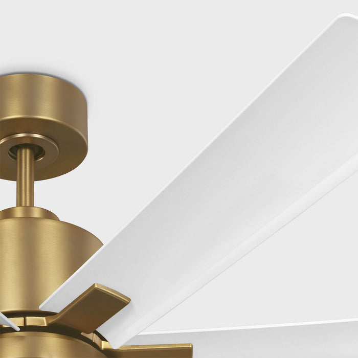 Generation Lighting 6FLSM52BBSD 52" Ceiling Fan, Burnished Brass