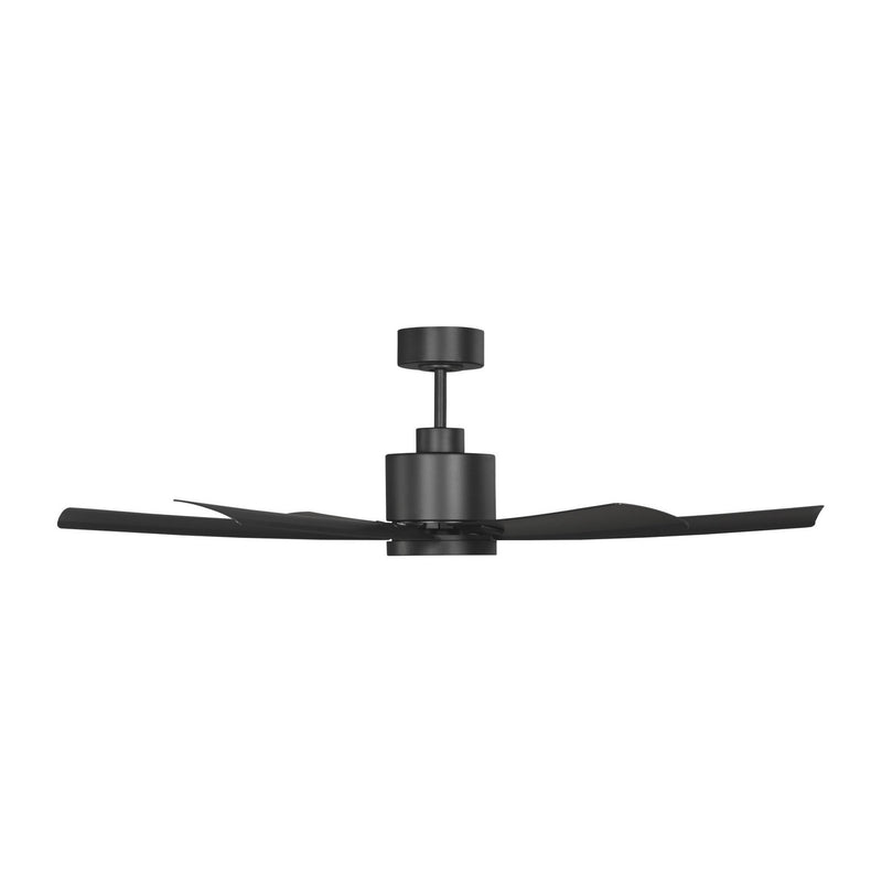Generation Lighting 6FLSM52MBKD 52" Ceiling Fan, Midnight Black