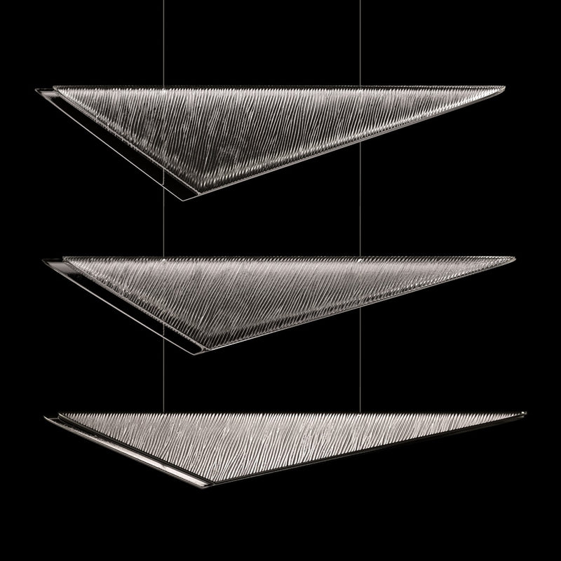 Fine Art 100117-41 LED Pendant, Silver