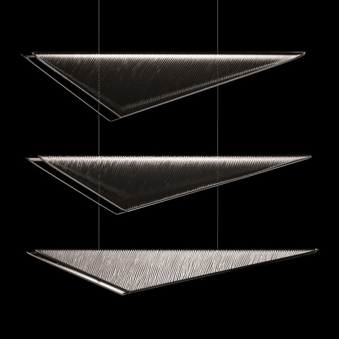 Fine Art 100120-42 LED Pendant, Silver