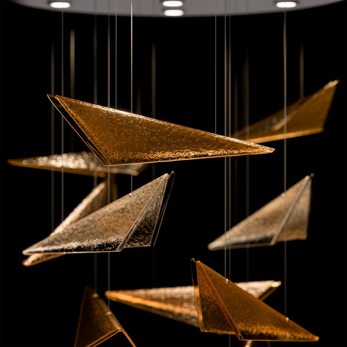 Fine Art 100120-46 LED Pendant, Silver