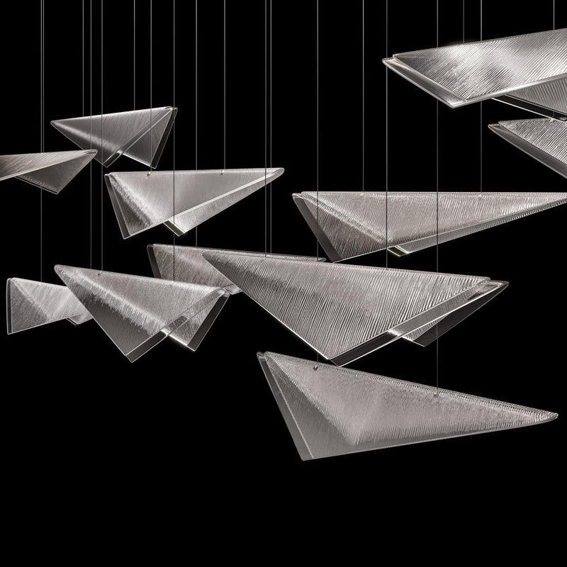 Fine Art 100118-41 LED Pendant, Silver