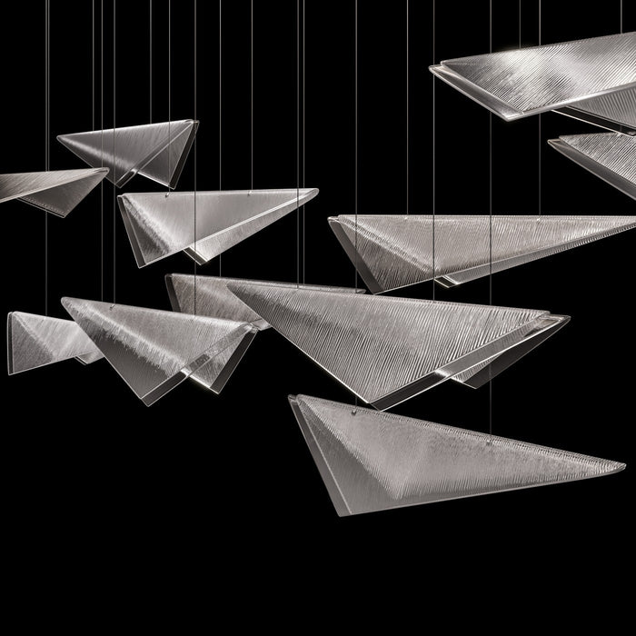 Fine Art 100118-41 LED Pendant, Silver
