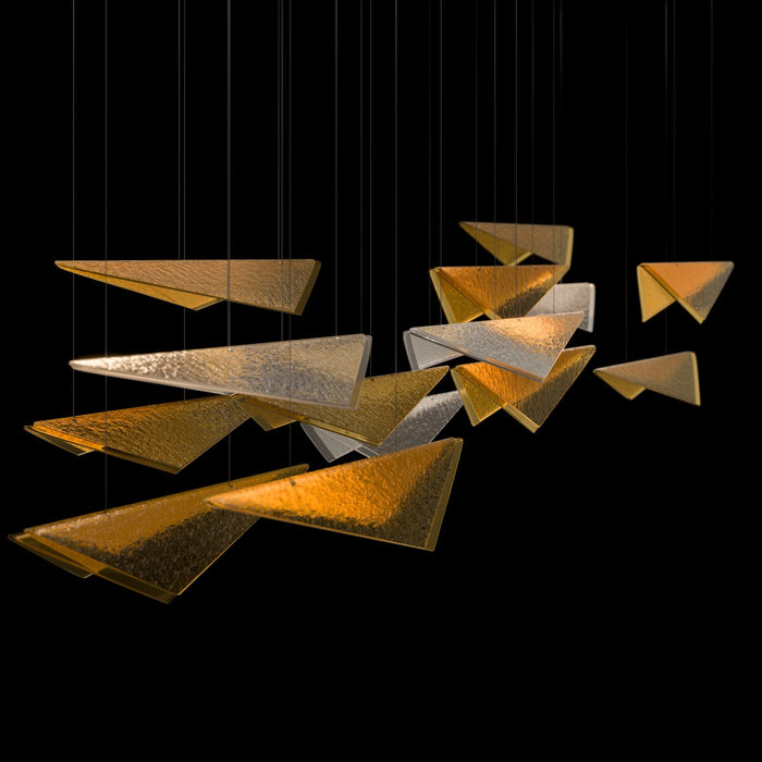 Fine Art 100117-56 LED Pendant, Soft Gold
