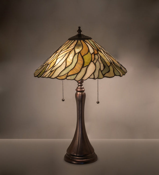 Meyda Tiffany 103622 Two Light Table Lamp