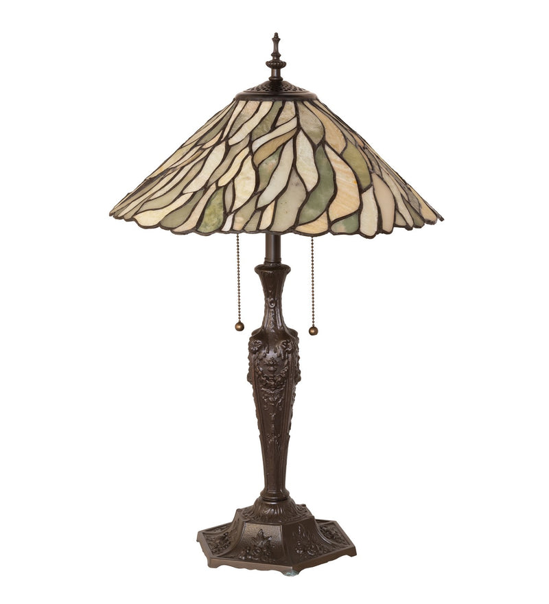 Meyda Tiffany 248758 Two Light Table Lamp