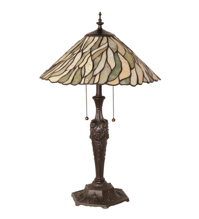 Meyda Tiffany 248758 Two Light Table Lamp