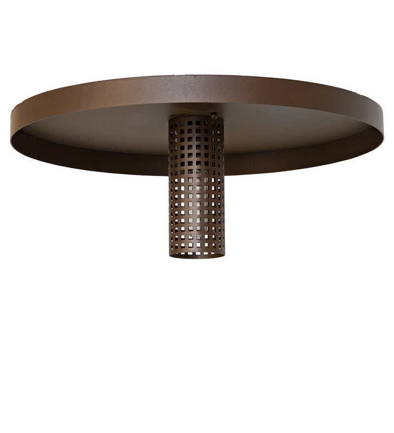 Meyda Tiffany 269299 One Light Flushmount, Tyler Bronze