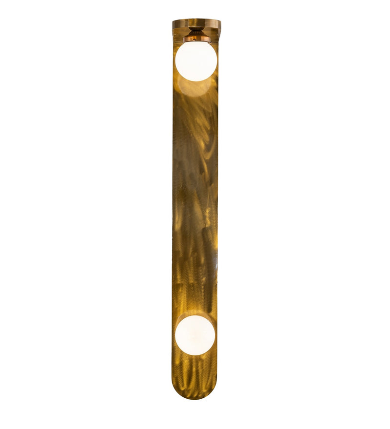 Meyda Tiffany 278098 LED Wall Sconce, Transparent Gold