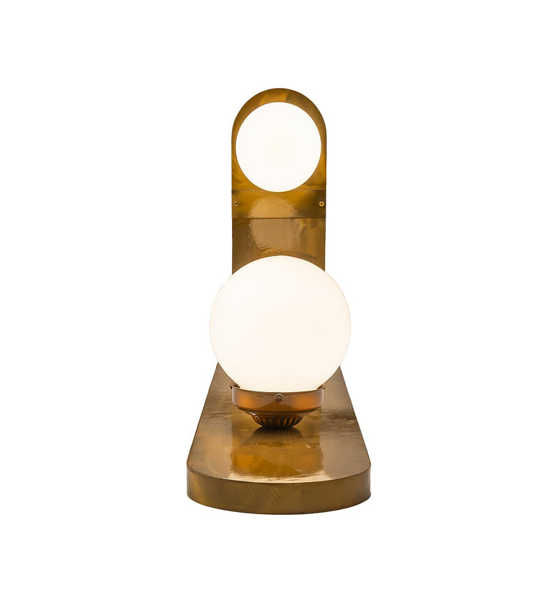 Meyda Tiffany 278098 LED Wall Sconce, Transparent Gold