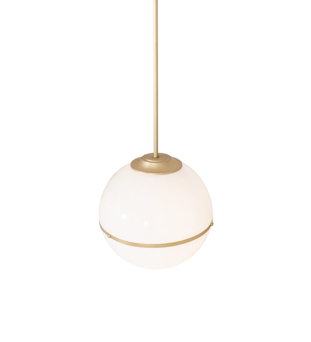 Meyda Tiffany 281263 Three Light Pendant, Brushed Brass