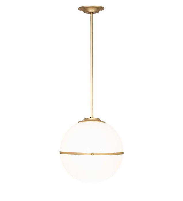 Meyda Tiffany 281263 Three Light Pendant, Brushed Brass