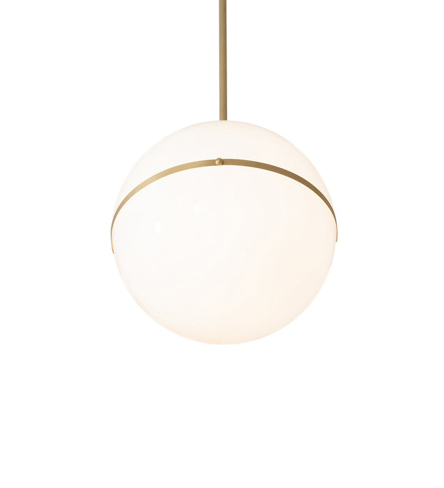 Meyda Tiffany 281263 Three Light Pendant, Brushed Brass