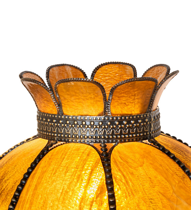 Meyda Tiffany 281438 Shade, Craftsman Brown Highlighted