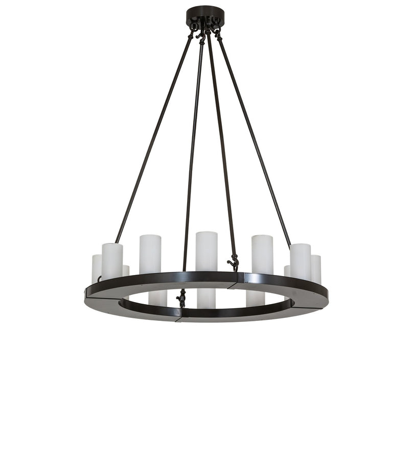 Meyda Tiffany 281442 LED Chandelier, Timeless Bronze