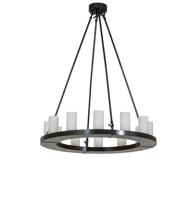 Meyda Tiffany 281442 LED Chandelier, Timeless Bronze