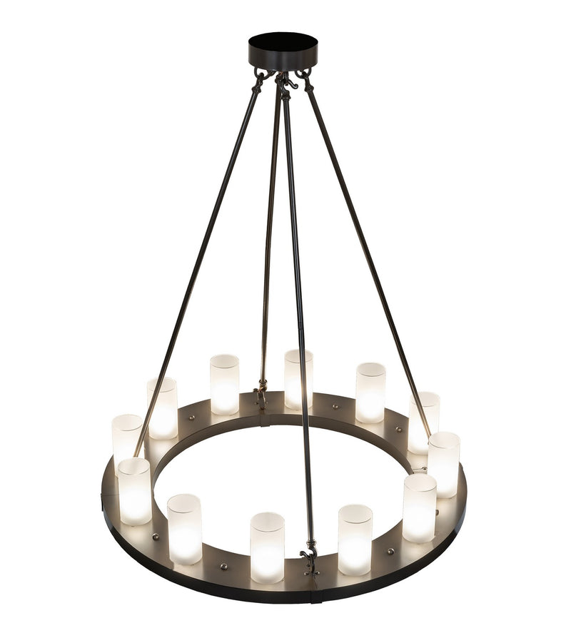 Meyda Tiffany 281442 LED Chandelier, Timeless Bronze