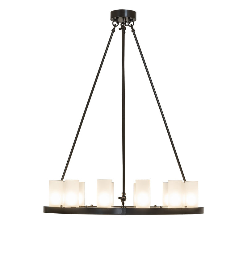Meyda Tiffany 281442 LED Chandelier, Timeless Bronze