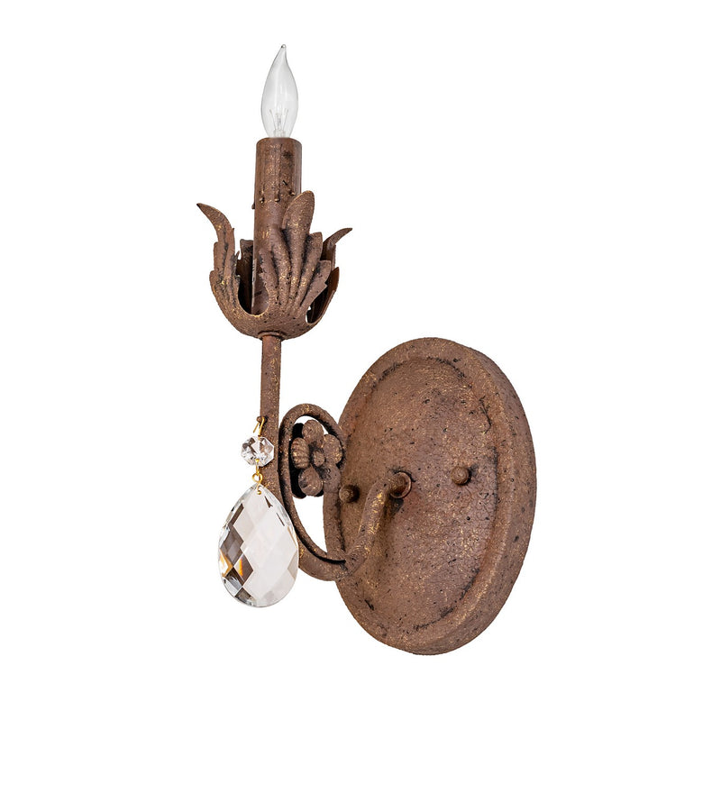 Meyda Tiffany 281922 One Light Wall Sconce, Antiquity Textured