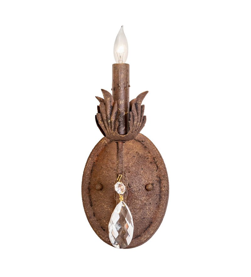 Meyda Tiffany 281922 One Light Wall Sconce, Antiquity Textured