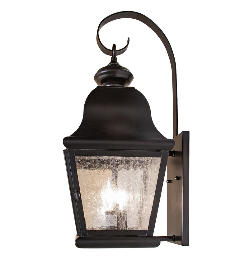 Meyda Tiffany 282063 Two Light Wall Sconce, Craftsman Brown