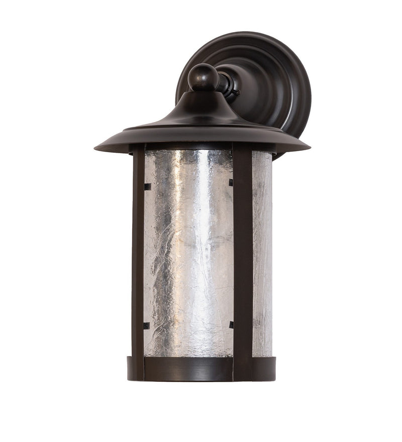 Meyda Tiffany 282169 One Light Wall Sconce, Black Patina