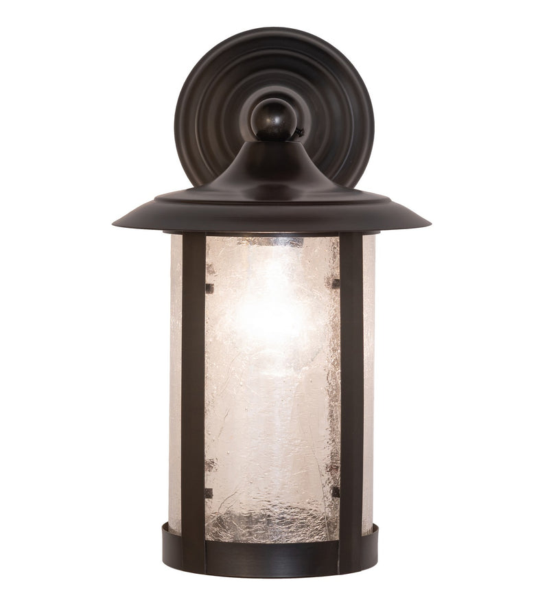 Meyda Tiffany 282169 One Light Wall Sconce, Black Patina
