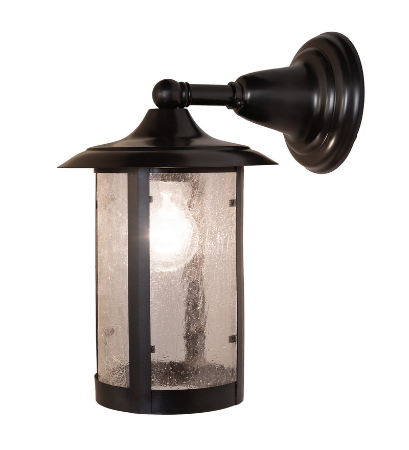 Meyda Tiffany 282169 One Light Wall Sconce, Black Patina