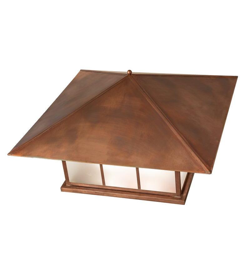 Meyda Tiffany 282353 Four Light Pier Mount, Vintage Copper